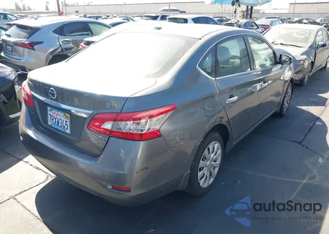 2015 Nissan Sentra Sv z USA, uszkodzony, nr VIN 3N1AB7AP4FL683600